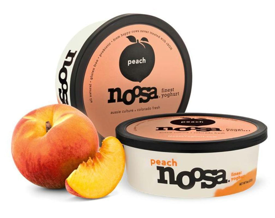 Noosa: Yoghurt Peach, 8 Oz