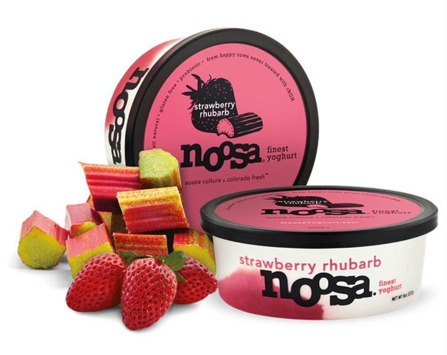 Noosa: Yoghurt Strawberry Rhubarb, 8 Oz