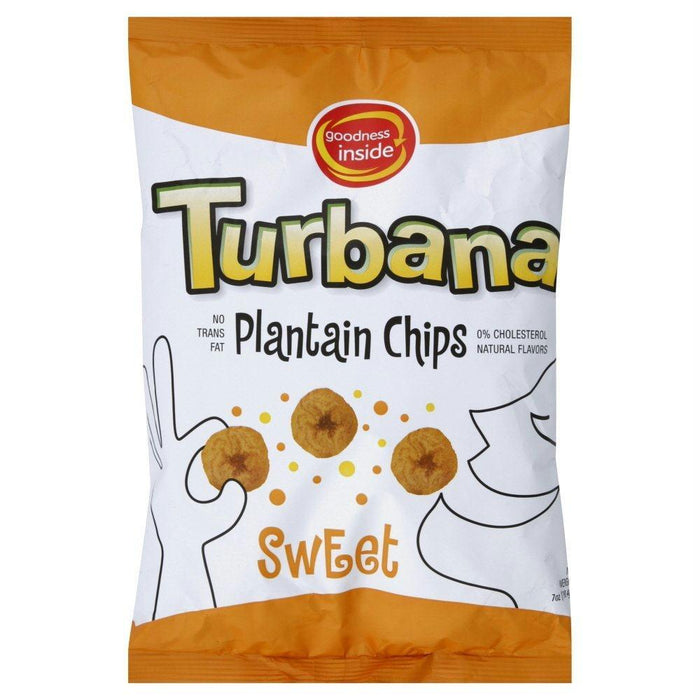 Turbana: Plantain Chips Sweet, 7 Oz