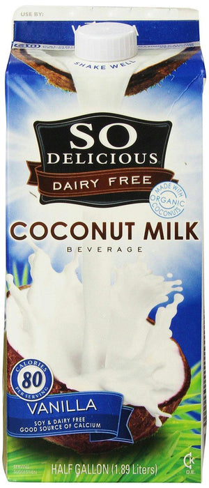 So Delicious: Dairy Free Coconut Milk Beverage Vanilla, 64 Oz