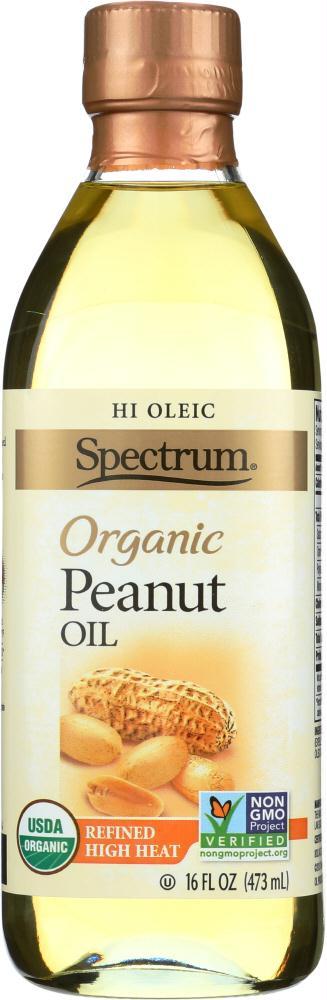 Spectrum Naturals: Oil Peanut Hi Heat (16.000 Oz)