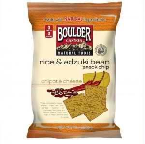 Boulder Canyon: Rice & Bean Snack Chips With Adzuki Beans Chipotle Cheese, 5 Oz