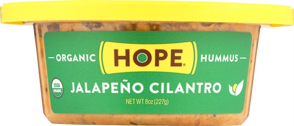 Hope: Hummus Jalapeno Organic, 8 Oz