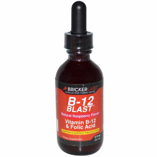 Bricker Labs: Blast B12 Vitamin B12 And Folic Acid, 2 Oz