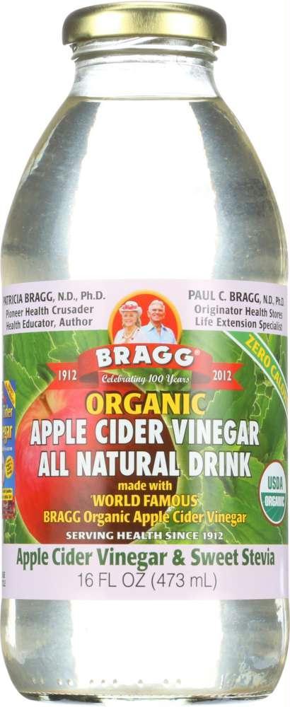 Bragg: Organic Apple Cider Vinegar Drink Sweet Stevia, 16 Oz