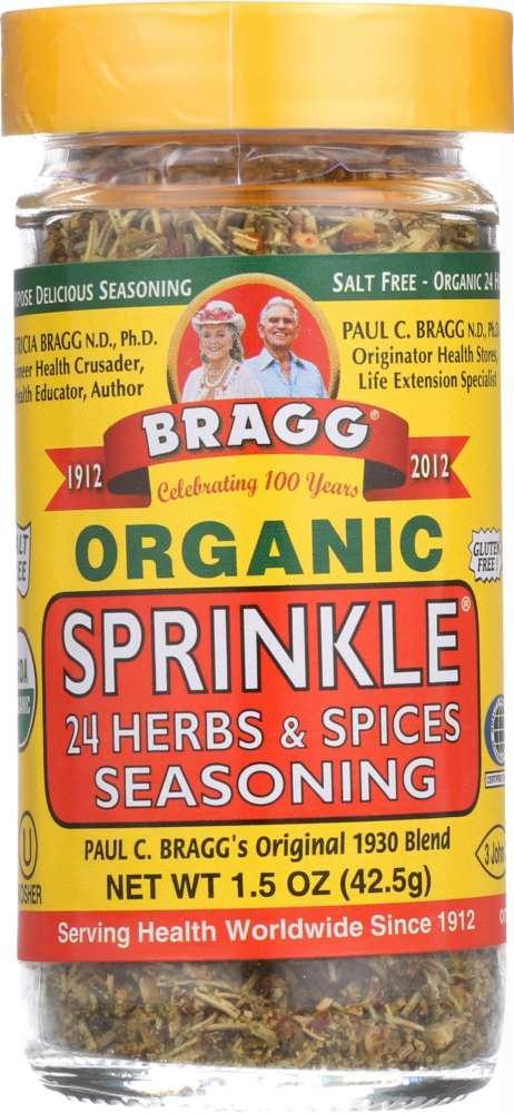 Bragg: Organic Sprinkle 24 Herbs And Spices Seasoning, 1.5 Oz