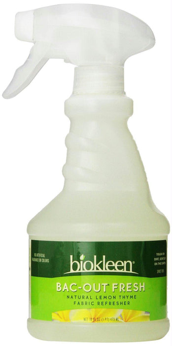 Bio Kleen: Bac-out Fresh Natural Fabric Refresher Lemon Thyme, 16 Oz