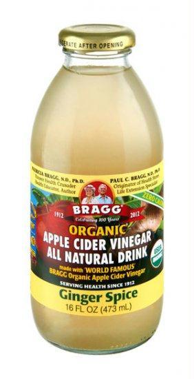 Bragg: Organic Apple Cider Vinegar All Natural Drink Ginger Spice, 16 Oz