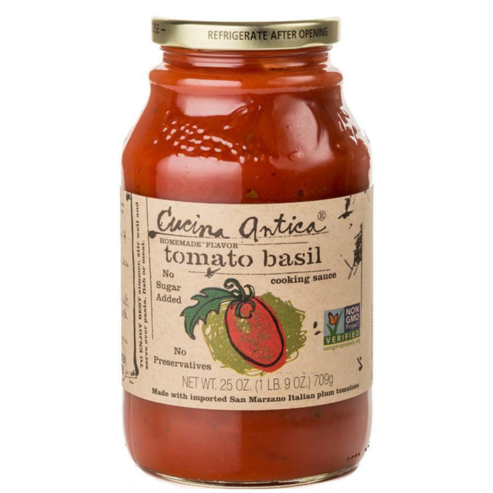 Cucina Antica: Tomato Basil Sauce, 25 Oz