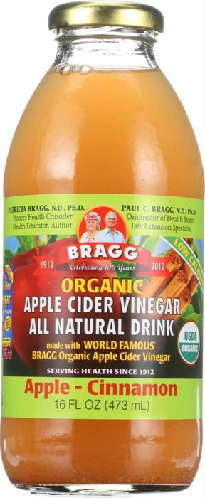 Bragg: Organic Apple Cider Vinegar Drink Apple Cinnamon, 16 Oz