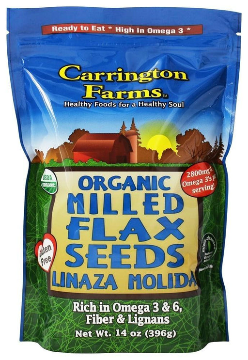 Carrington Farms: Organic Milled Flax Seed, 14 Oz