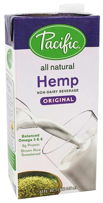 Pacific Foods: Hemp Milk Original, 32 Oz