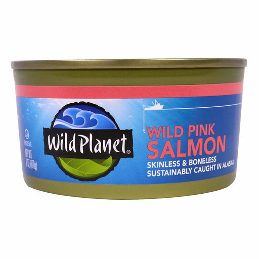 Wild Planet: Wild Alaska Pink Salmon, 6 Oz