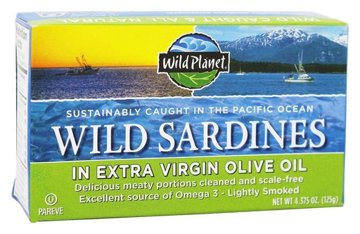 Wild Planet: Wild Sardines In Extra Virgin Olive Oil, 4.38 Oz