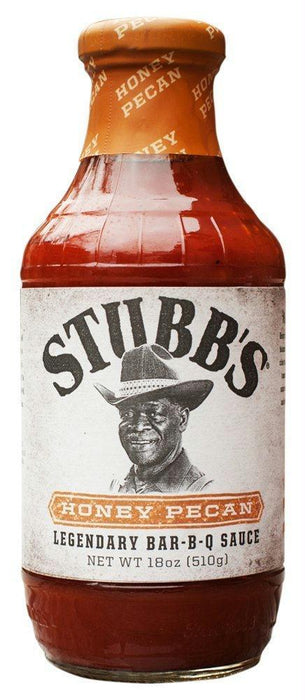 Stubb's: All-natural Bar-b-q Sauce Honey Pecan, 18 Oz