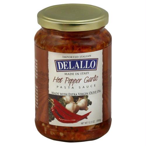 Delallo: Hot Pepper Garlic Sauce, 12.3 Oz