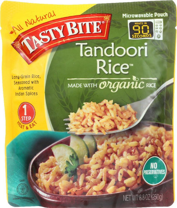 Tasty Bite: Tandoori Rice, 8.8 Oz