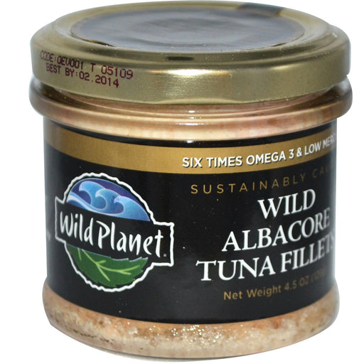 Wild Planet: Wild Albacore Tuna Fillets, 4.5 Oz