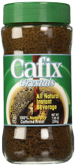 Cafix: Crystals All Natural Instant Beverage Coffee Substitute, 7 Oz