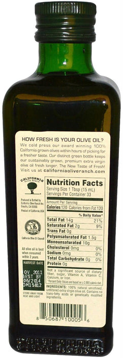 California Olive Ranch: Extra Virgin Olive Oil, 16.9 Oz