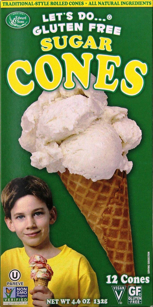 Let's Do: Gluten Free Sugar Cones, 4.6 Oz