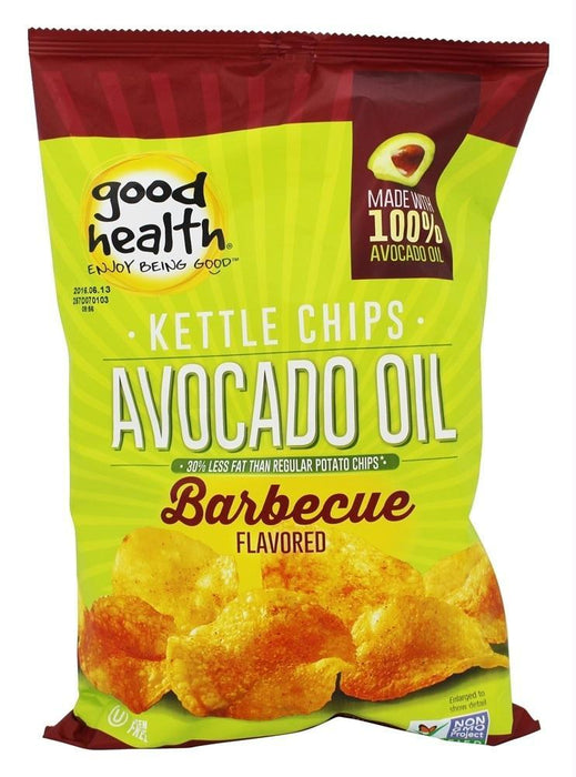 Good Health: Kettle Chips Avocado Oil Barbecue, 5 Oz