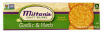 Milton's: Multi-grain Gourmet Crackers Garlic And Herb, 8.3 Oz