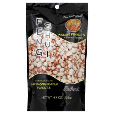 Roland: All Natural Feng Shui Hot Wasabi Coated Peanuts, 4.4 Oz