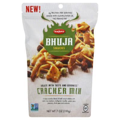 Bhuja: Cracker Mix Gluten Free, 7 Oz