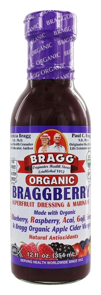 Bragg: Organic Fat Free Dressing And Marinade Braggberry, 12 Oz