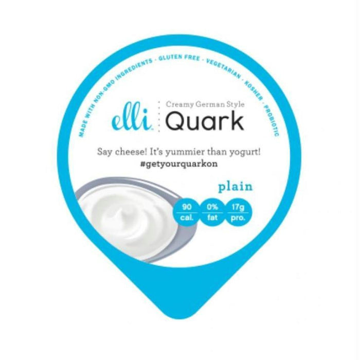 Elli Quark: Creamy German Style Plain Yougurt, 6 Oz