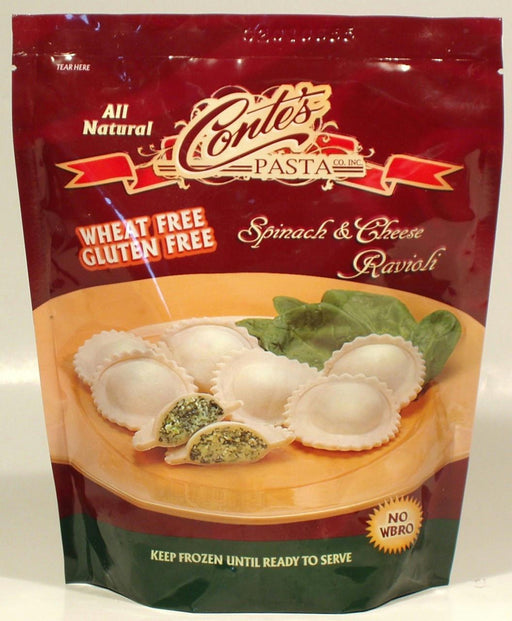 Contes: Gluten Free Spinach And Cheese Ravioli, 12 Oz