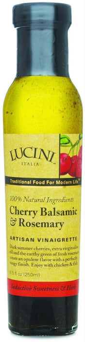 Lucini: Italia Cherry Balsamic Rosemary Vinaigrette, 8.5 Oz