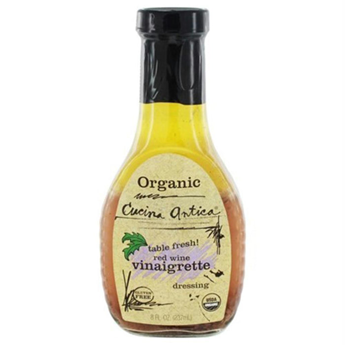 Cucina Antica: Organic Red Wine Vinaigrette Dressing, 8 Oz