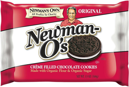 Newman's Own Organic: Newman O's Original Cookies Chocolate With Vanilla Creme, 13 Oz