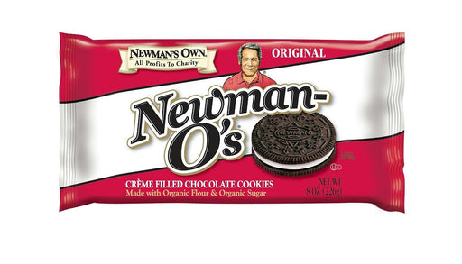 Newman's Own Organic: Newman-o's Original Creme Filled Chocolate Cookies, 8 Oz