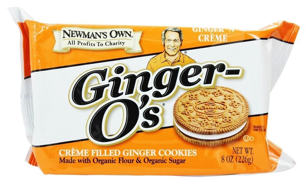 Newman's Own Organic: Ginger-o's Creme Filled Cookies Ginger 'n Creme, 8 Oz