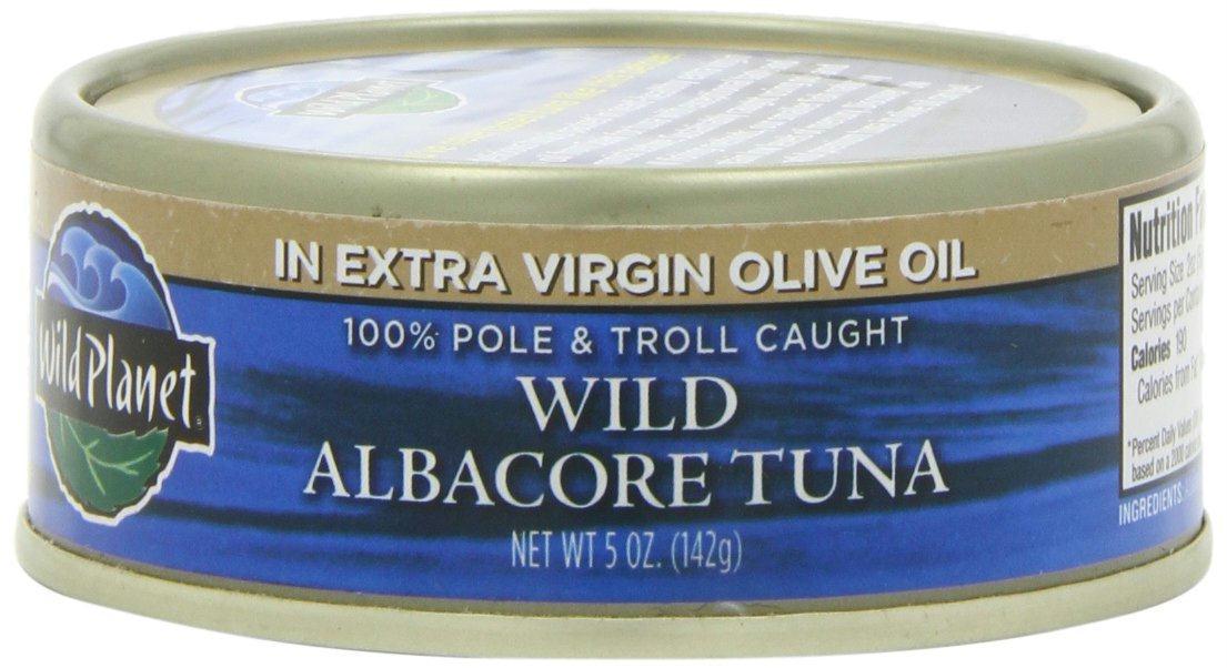 Wild Planet: Wild Albacore Tuna In Extra Virgin Olive Oil, 5 Oz