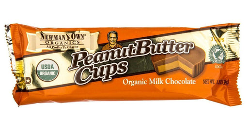 Newman's Own Organic: Milk Chocolate Peanut Butter Cups, 1.2 Oz