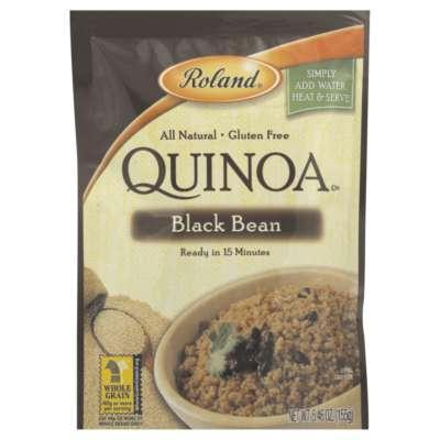 Roland: Quinoa Gluten Free Black Bean, 5.46 Oz