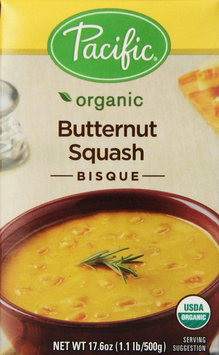 Pacific Foods: Organic Bisque Butternut Squash, 17.6 Oz