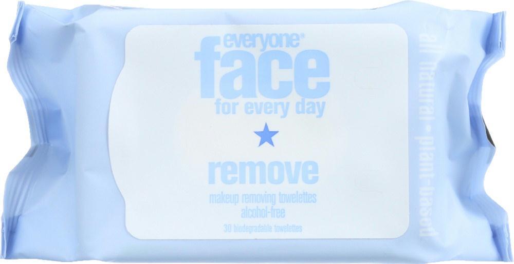 Everyone: Face Make-up Removing Wipes, 30 Count