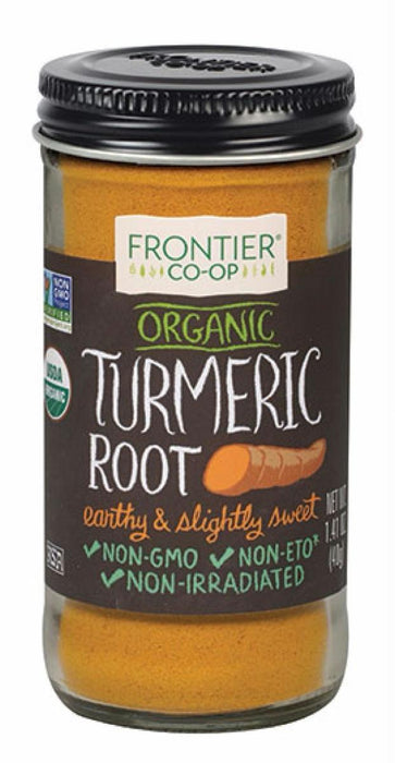 Frontier Natural Products: Organic Ground Turmeric Root, 1.76 Oz