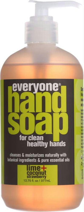 Everyone: Lime + Coconut With Strawberry Hand Soap, 12.75 Oz