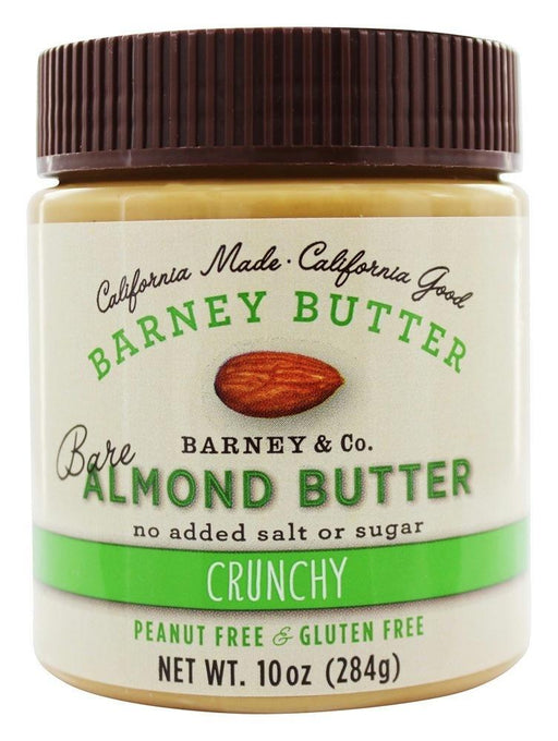 Barney Butter: Almond Butter Crunchy, 10 Oz