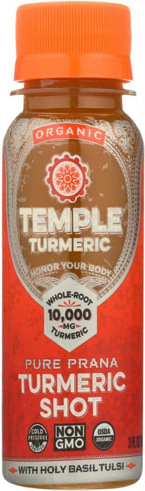 Temple Turmeric: Enrgy Shot Pure Prana Org (3.000 Oz)