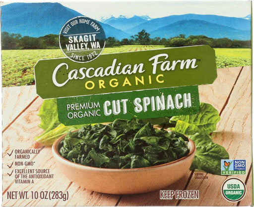 Cascadian Farms: Cut Spinach, 10 Oz