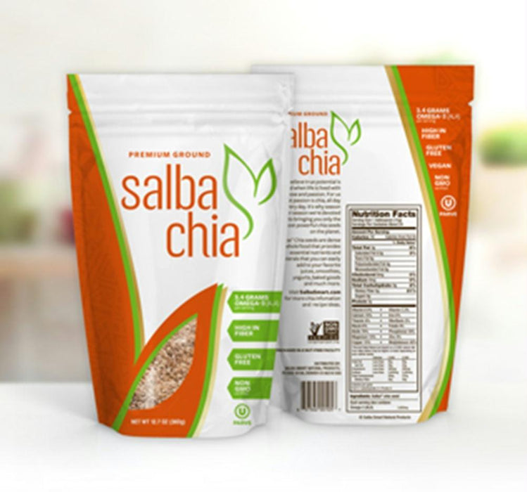 Salba Smart: Premium Ground Salba Chia Seeds, 6.4 Oz