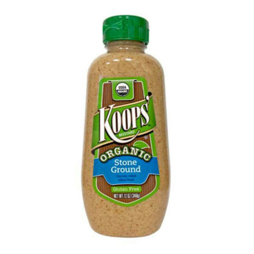 Koops: Organic Stone Ground Mustard, 12 Oz