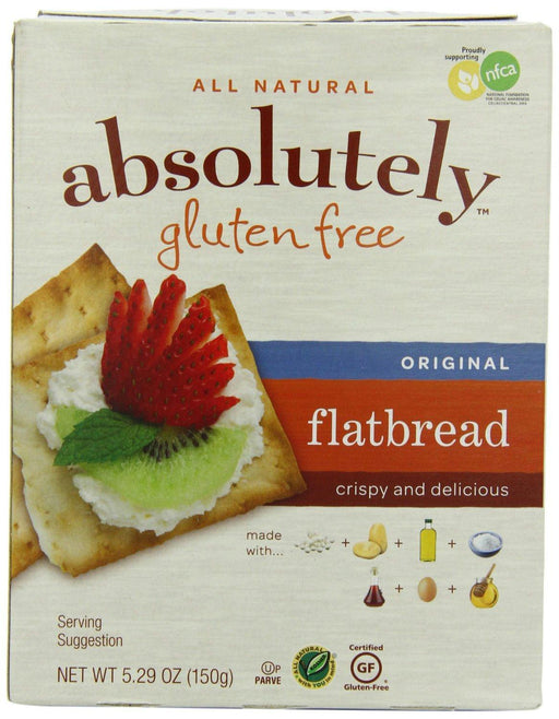 Absolutely: Gluten Free Flatbread Original, 5.29 Oz